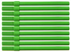Office Products Flamaster Biurowy  10Szt., Zielony 