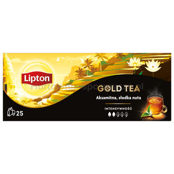 Lipton Herbata Gold 25Torebek