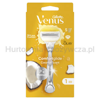 Gillette Venus Comfortglide Coconut Scent Maszynka do golenia 1 szt.