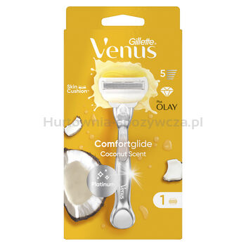Gillette Venus Comfortglide Coconut Scent Maszynka Do Golenia 1 szt.