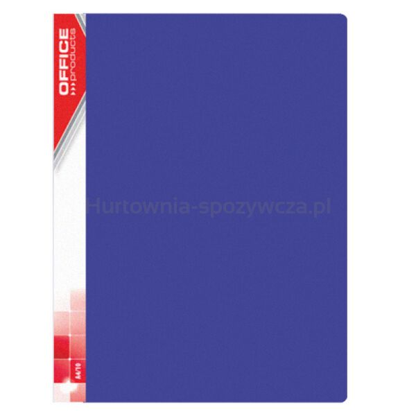 Office Products Teczka ofertowa PP, A4, 850mikr., 40 koszulek, niebieska 