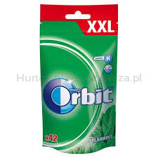 Orbit Spearmint Xxl 42 Drażetki/58G