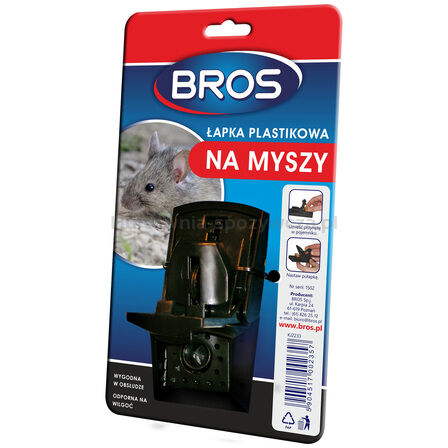 Łapka Na Myszy Plastikowa Bros