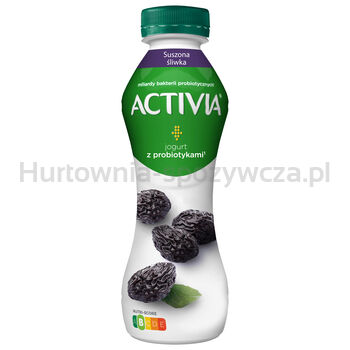 Danone Activia Jogurt Drink 280G Suszona Śliwka