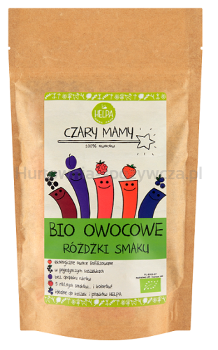 Różdżki Smaku Owocowe (Liofilizowane Owoce) Bio (10 X 2 G) 20 G - Helpa [BIO]