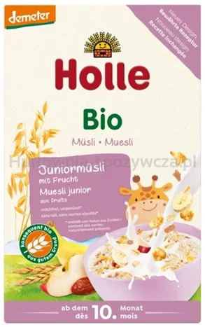 Musli junior z owocami od 10 miesiąca życia BIO 250 g