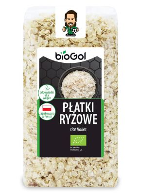 Płatki Ryżowe Bio 300 G - Biogol [BIO]