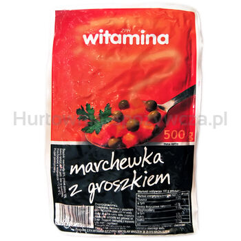 Witamina Marchewka Z Groszkiem Pasteryzowana Polska 500G