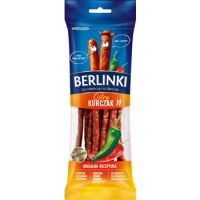 Morliny Kabanosy Berlinki Ostry Kurczak 85g