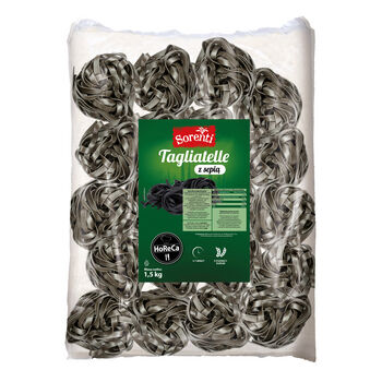 Sorenti Makaron Tagliatelle z sepią DURUM 1500g