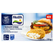 FRoSTA Burgery rybne z mintaja 180g