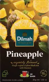 Dilmah Herbata Pineapple Flavoured Ceylon Black Tea 20x1,5 g