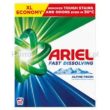 Ariel Alpine Fresh Proszek Do Prania 2,75 Kg, 50 Prań