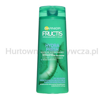 Garnier Fructis Hydra Fresh Szampon Wzmacniający Do Włosów Przetłuszczających Się, Z Suchymi Końcówkami 400 Ml