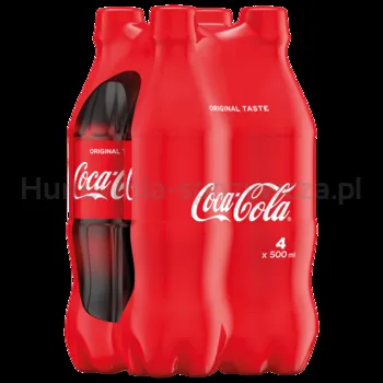 Coca Cola PET 500 ml czteropak