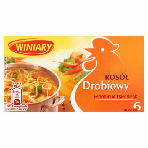 Winiary Rosół Drobiowy 60G (6 Kostek)