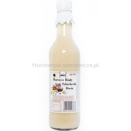 Koncentrat Barszcz Biały Szlachecki Dwór 500 Ml Bracia Zawadzcy