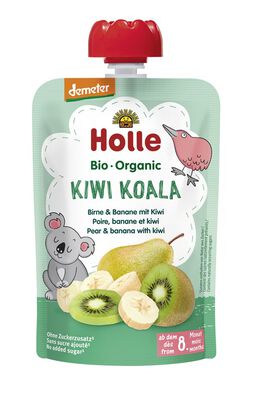 Holle Mus W Tubce Kiwi Koala (Gruszka - Banan - Kiwi) Bez Dodatku Cukrów Od 8 Miesiąca Demeter Bio 100 G [BIO]