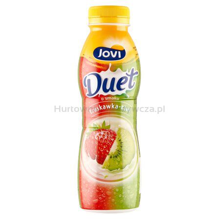 Jovi Duet Jogurt truskawka-kiwi 350g