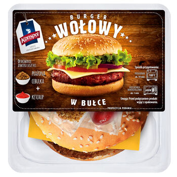 Konspol Burger Wołowy W Bułce 170 G 