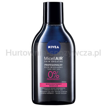 Nivea Płyn Micelarny Profesjonalny Dwufazowy Makijaż Wodoodporny 400Ml