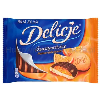 Wedel Delicje Szampańskie Pomarańczowe 294G