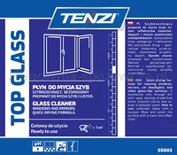 Płyn do mycia szyb i luster TENZI, Top Glass, 5l - 2