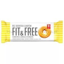 Cukry Nyskie Herbatniki FitFree O Smaku Cytrynowym 120 G