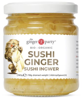 Imbir Marynowany Do Sushi Bio 190 G (118 G) - Ginger People [BIO]