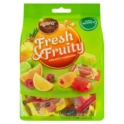 Wawel Galaretki Fresh  Fruity 245G