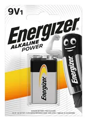 Bateria Energizer Alkaline Power, E, 6Lr61,9V
