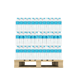 Woda Ustronianka Biała 0,5L niegazowana<br>(bez EAN) <br>(Pólpaleta 684 szt.)