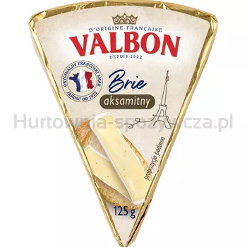 Valbon Brie aksamitny Ser pleśniowy 125g
