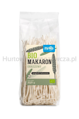 Makaron (Orkiszowy) Spaghetti Luksusowy Bio 250 G - Niro [BIO]