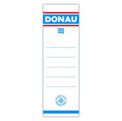 Donau Etykiety wsuwane do segregatora 48x153mm, dwustronne, 20szt.