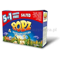 Popz Popcorn Do Mikrofalówki Solony 6 W Cenie 5 600 G