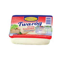 Włoszczowa Twaróg tłusty 1 kg