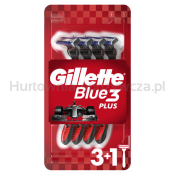 Gillette Blue3 Plus Jednorazowe maszynki do golenia 4 szt.