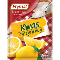 Prymat Kwas Cytrynowy 20G 