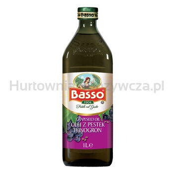 Basso Olej Z Pestek Winogron 1,0 L