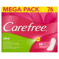 Carefree Wkładki Higieniczne Breth.Aloe 76Szt