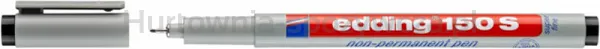 Edding Marker Zmywalny E-150 S  0,3Mm, Czarny 