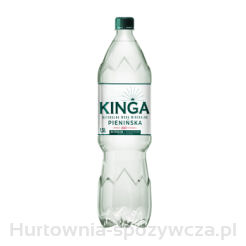 Kinga Pienińska Naturalna Woda Mineralna 1,5L - Lekki Gaz