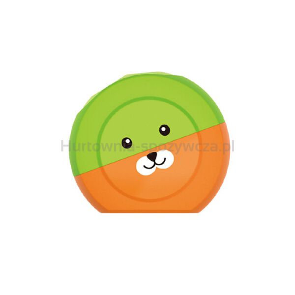 Temperówka KEYROAD Speedy Snail, plastikowa, podwójna, blister, mix kolorów - 3