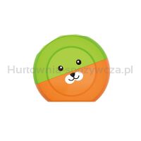 Temperówka KEYROAD Speedy Snail, plastikowa, podwójna, blister, mix kolorów - 3