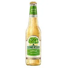 Somersby 3x ZERO Apple 0% 400 ml, butelka bezzwrotna