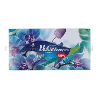 Chusteczki kosmetyczne celulozowe VELVET Dream, 3-warstwowe, 90 listków, biały - 6