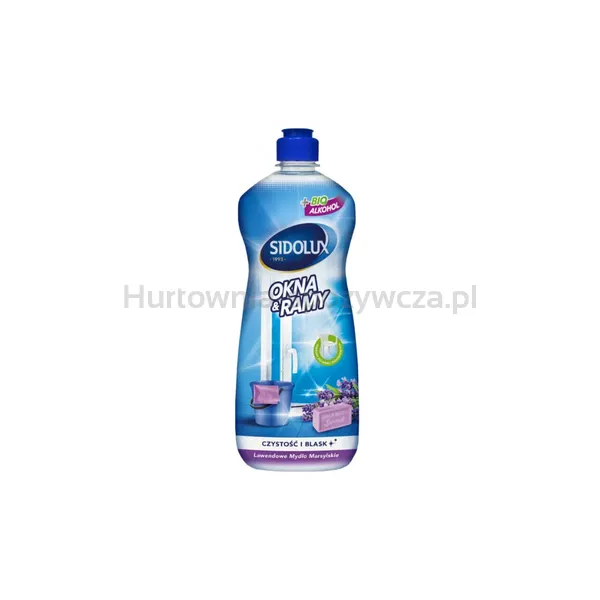 Sidolux Płyn Do Mycia Okna I Ramy O Zapachu Lawendowego Mydła Marsylskiego 960 Ml