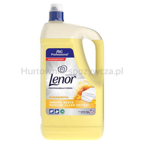 Lenor Płyn Do Płukania Tkanin Professional Summer Breeze 5L