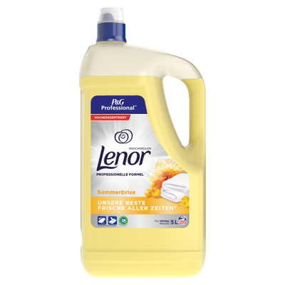 Lenor Płyn Do Płukania Tkanin Professional Summer Breeze 5L